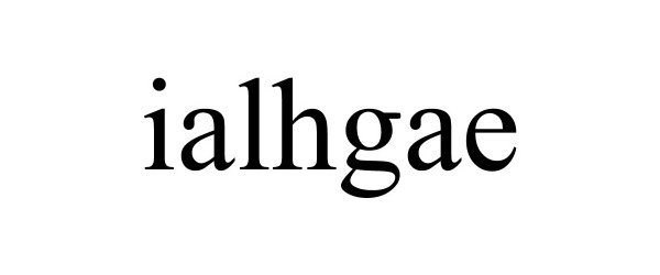 Trademark Logo IALHGAE