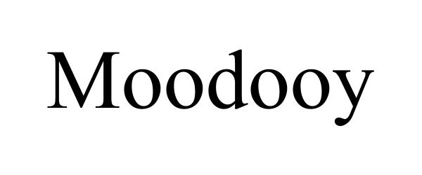 Trademark Logo MOODOOY