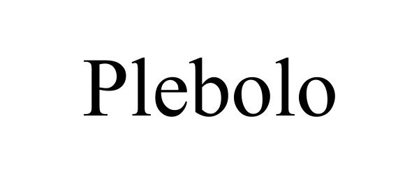  PLEBOLO