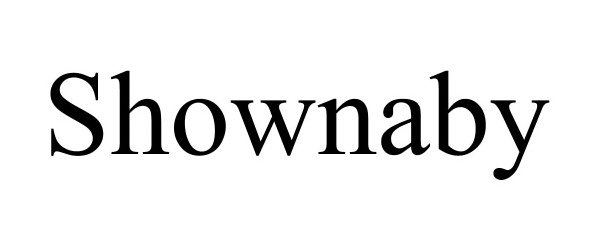 Trademark Logo SHOWNABY