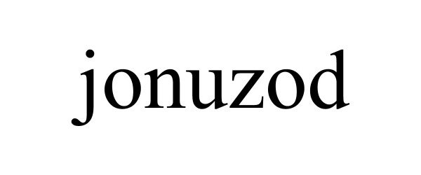Trademark Logo JONUZOD