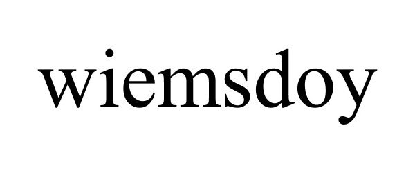 Trademark Logo WIEMSDOY