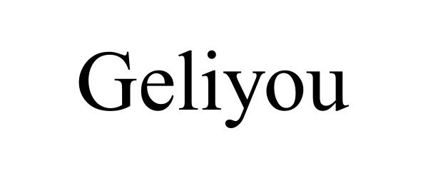 Trademark Logo GELIYOU