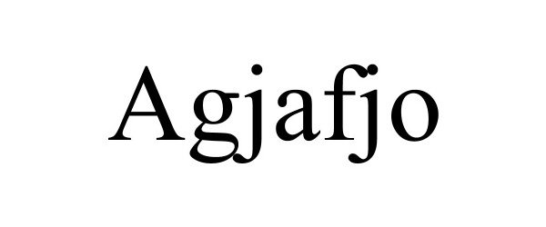  AGJAFJO