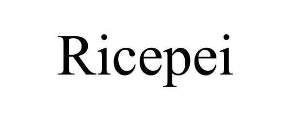 Trademark Logo RICEPEI