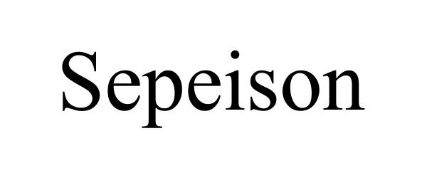 Trademark Logo SEPEISON