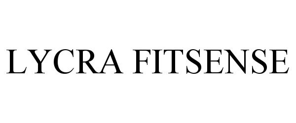 Trademark Logo LYCRA FITSENSE