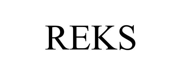 Trademark Logo REKS