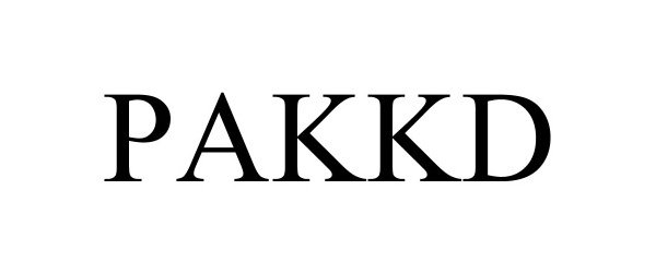 Trademark Logo PAKKD