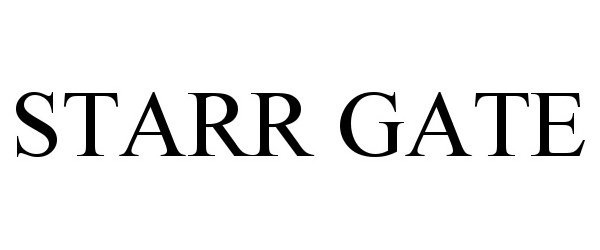 Trademark Logo STARR GATE