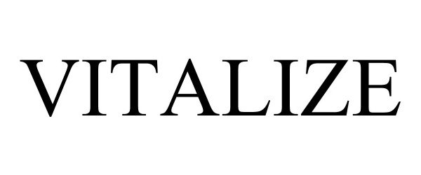 Trademark Logo VITALIZE