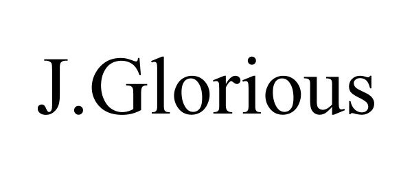Trademark Logo J.GLORIOUS