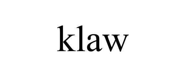 Trademark Logo KLAW