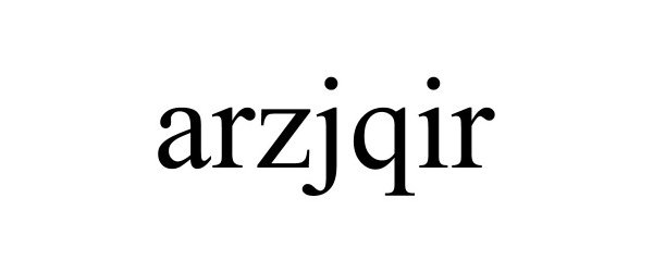 Trademark Logo ARZJQIR