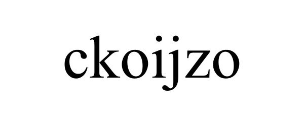 Trademark Logo CKOIJZO