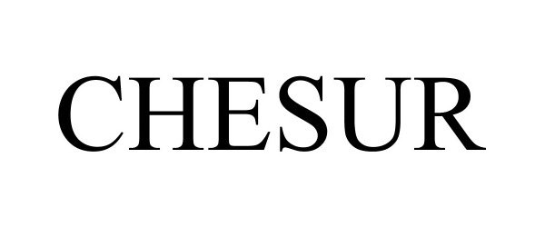 Trademark Logo CHESUR