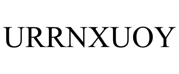 Trademark Logo URRNXUOY