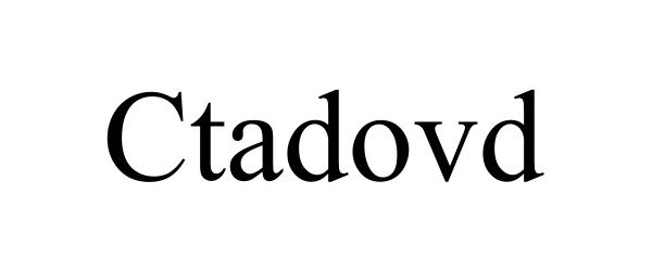 Trademark Logo CTADOVD