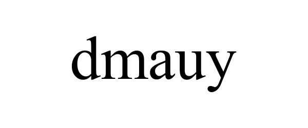 Trademark Logo DMAUY