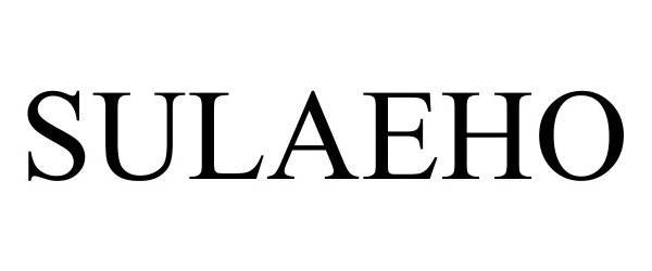 Trademark Logo SULAEHO