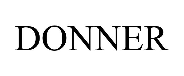 Trademark Logo DONNER