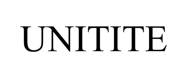 Trademark Logo UNITE