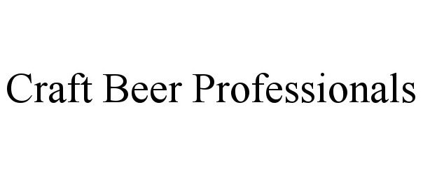  CRAFT BEER PROFESSIONALS