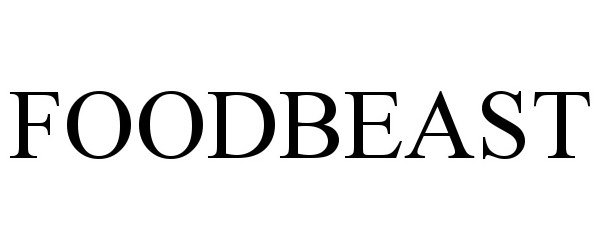 Trademark Logo FOODBEAST