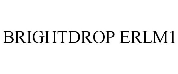  BRIGHTDROP ERLM1