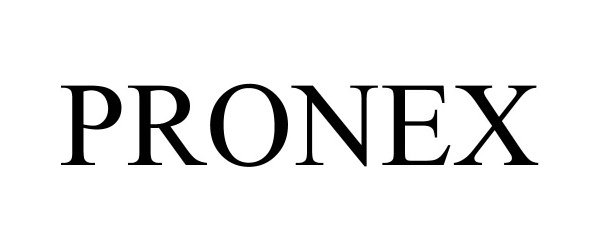 Trademark Logo PRONEX