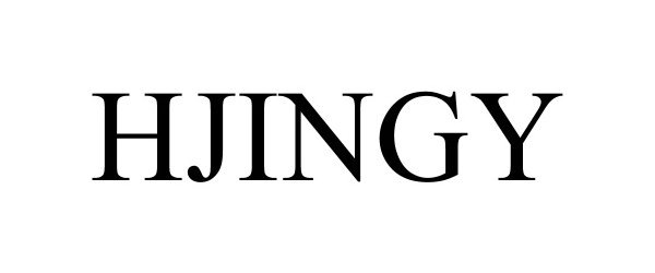 Trademark Logo HJINGY