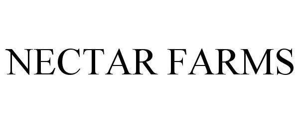 Trademark Logo NECTAR FARMS