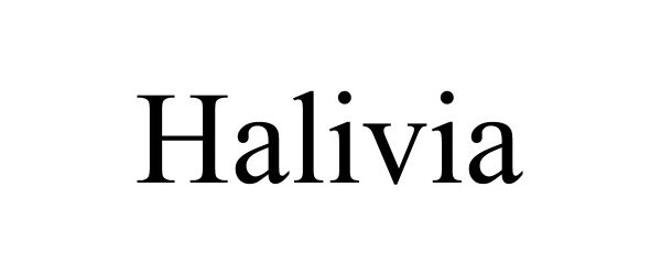 Trademark Logo HALIVIA