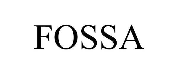 Trademark Logo FOSSA