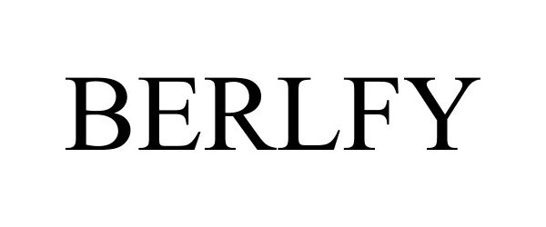 Trademark Logo BERLFY