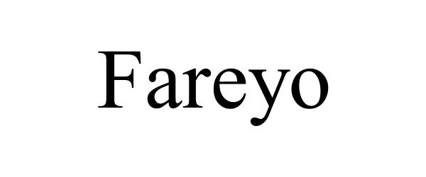 Trademark Logo FAREYO