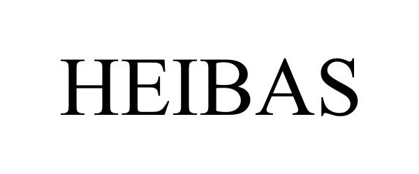 Trademark Logo HEIBAS