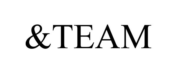 Trademark Logo &TEAM