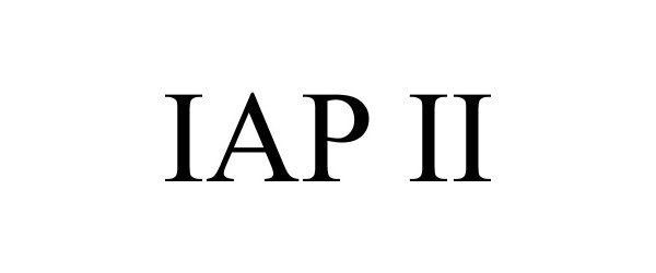 Trademark Logo IAP II