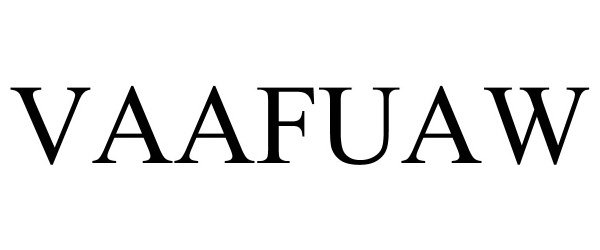 Trademark Logo VAAFUAW
