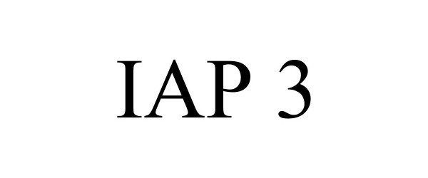  IAP 3