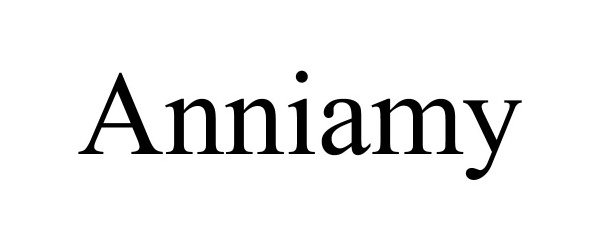Trademark Logo ANNIAMY
