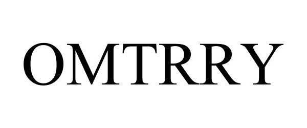 Trademark Logo OMTRRY