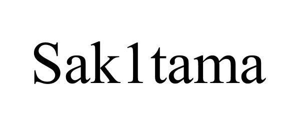 Trademark Logo SAK1TAMA