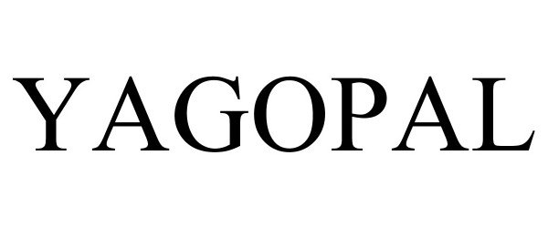 Trademark Logo YAGOPAL
