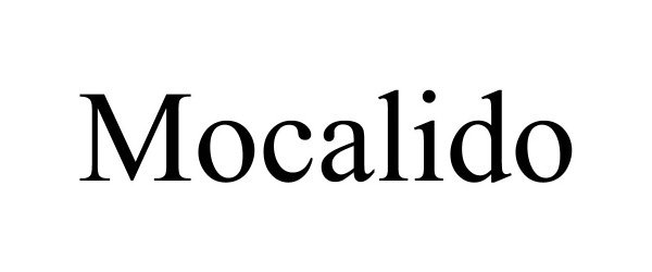 Trademark Logo MOCALIDO