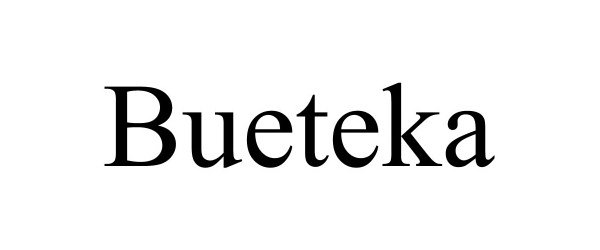 Trademark Logo BUETEKA