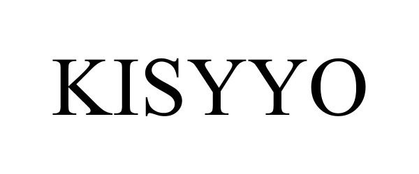 Trademark Logo KISYYO