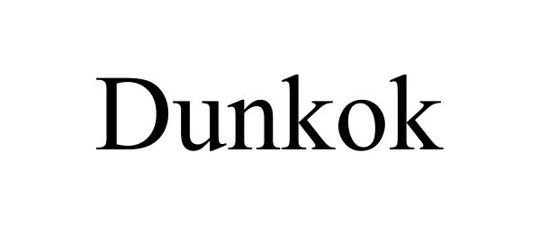 Trademark Logo DUNKOK