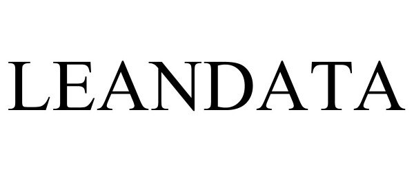 Trademark Logo LEANDATA